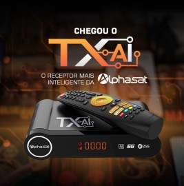Alphasat TX A.I- Com Intelig�ncia Artificial
